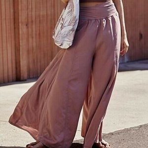 FREE PEOPLE FP MOVEMENT WIDE LEG PANTS